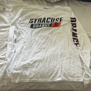 CHAMPION Syracuse Long Sleeve Shirt. Size Medium